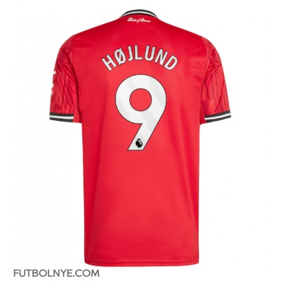 Camiseta Manchester United Rasmus Hojlund #9 Primera Equipación 2025-26 manga corta Camiseta Manchester United Rasmus Hojlund #9 Primera Equipación 2025-26 manga corta